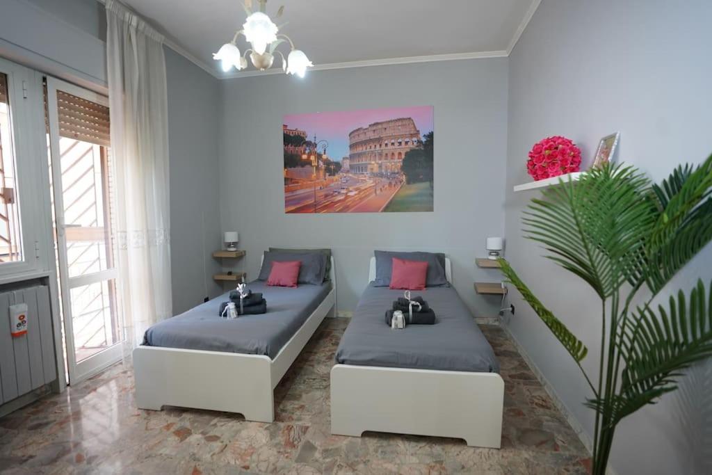 Big Flat Rome Metro C Apartment Exterior foto